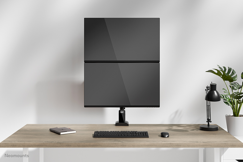 Neomounts DS60-600BL2V Bras de moniteur double 10-32"